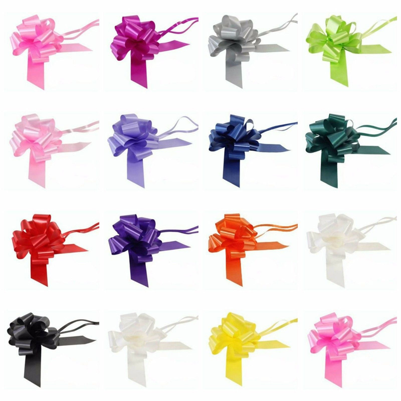 Wedding Car Decoration Kit 7 Metres Ribbon 1,3 or 5 LARGE 50mm Bows