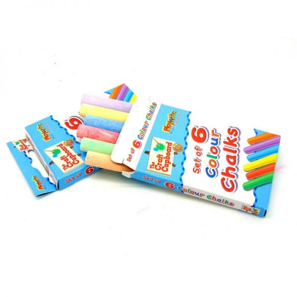 Chalk Sticks Boxed Kids Playground School Art Blackboard Pub White or Colour