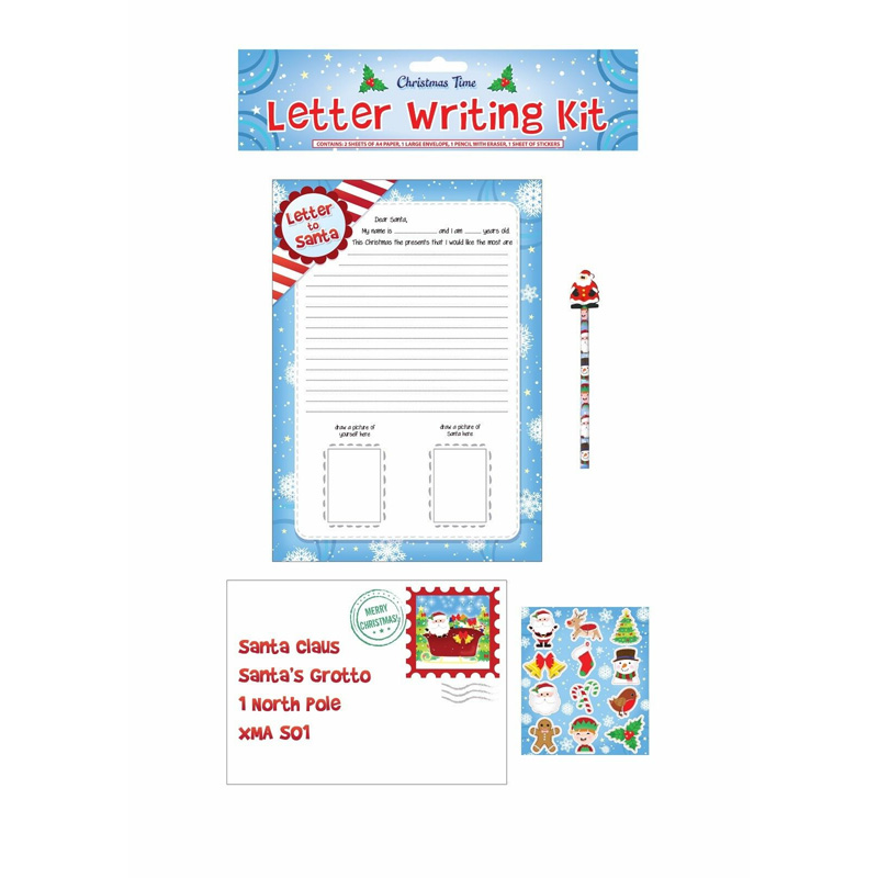 Dear Santa - Santa Claus Letter Kit